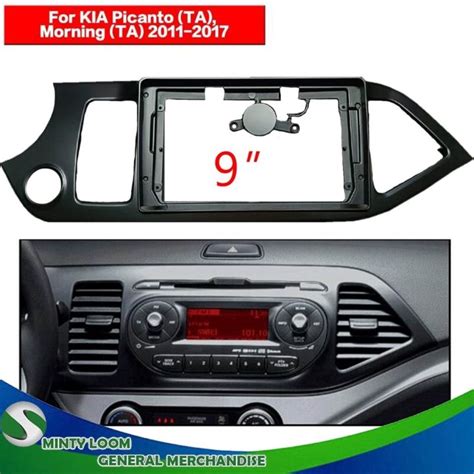 Din Stereo Panel Fit For Kia Picanto Inch Head Unit Fascia