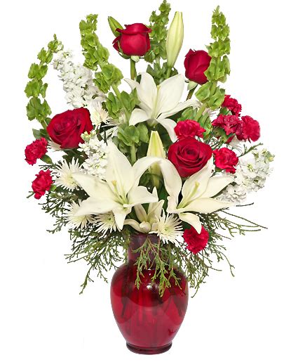 Classical Christmas Floral Arrangement | Christmas | Flower Shop Network