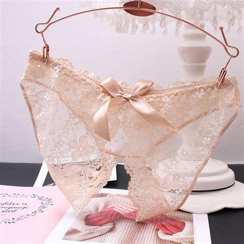 Jual Celana Dalam Sexy Crotchless Ukuran Jumbo Transparan G String Lingerie Hollow Keluar Thongs