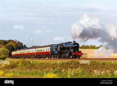 A Steam Train On The North Norfolk Railway In 2017 Stock Photo Alamy