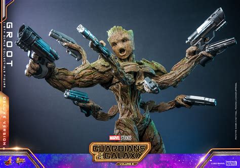Hot Toys MMS 706 707 Guardians Of The Galaxy Vol 3 Groot Hot Toys Complete Checklist