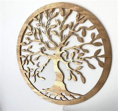 Baum Des Lebens Wanddeko Gold Baum Wanddekoration Dekotree Of Life