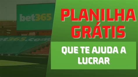 PLANILHA GRATUITA PARA GESTÃO DE BANCA NA BET365 YouTube