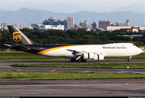 N608UP United Parcel Service UPS Boeing 747 8F Photo By Jhang Yao Yun