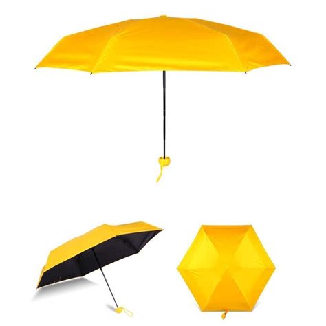 Manual 2 Fold Mini Capsule Umbrella At 195 Piece In Surat ID