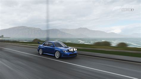 Wallpaper Subaru Impreza Blue Forza Horizon Forza Horizon 4 Road