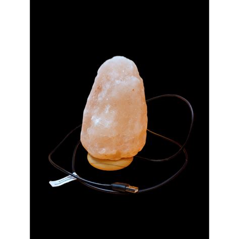 Himalayan Salt Lamp 7"H x 5"W x 5"D Color Changing LED - USB