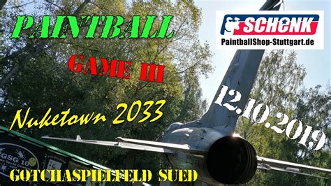 Paintball Gotchaspielfeld S D Game Youtube