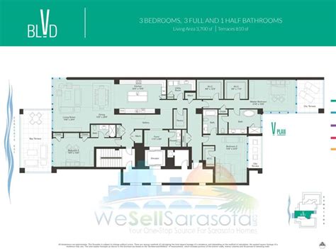 Condo On The Bay Sarasota Floor Plans - floorplans.click