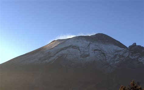 Registra Cenapred Siete Exhalaciones Del Volcán Popocatépetl Sicom