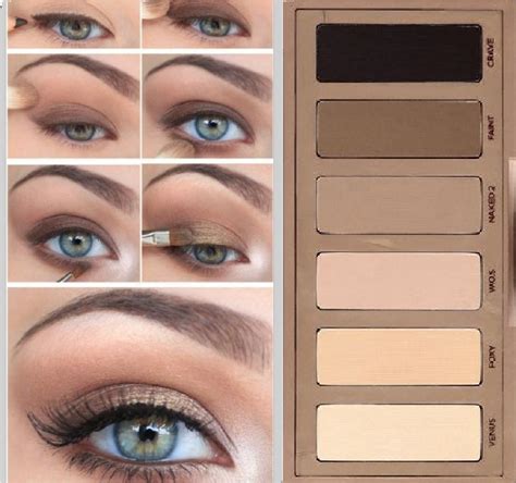 уроки для начинающих визажистов Макияж с палеткой Urban Decay Naked Basics