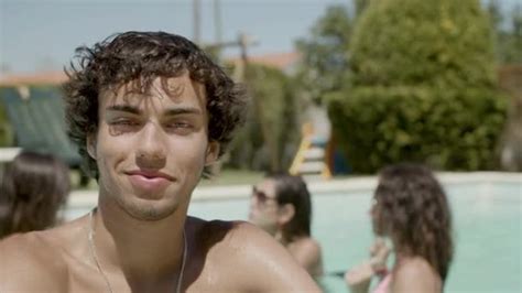 Front View Of Man With Naked Torso Standing In Swimming Pool Stock Video Gate Kampus Gmail