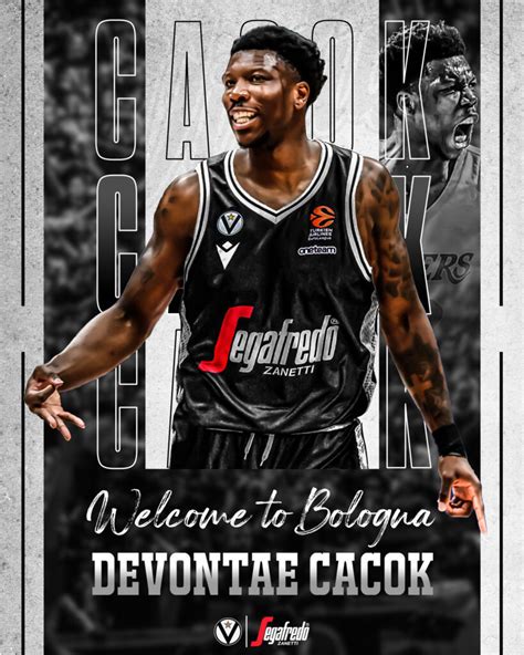 Devontae Cacok signs with Virtus Segafredo Bologna