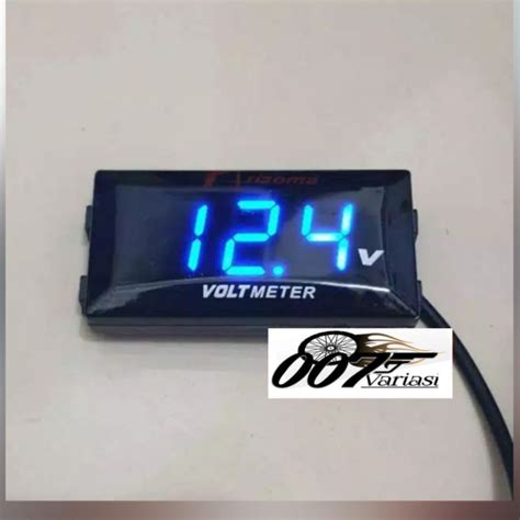 Jual Volt Meter Aki Voltmeter Untuk Pengukur Aki Shopee Indonesia