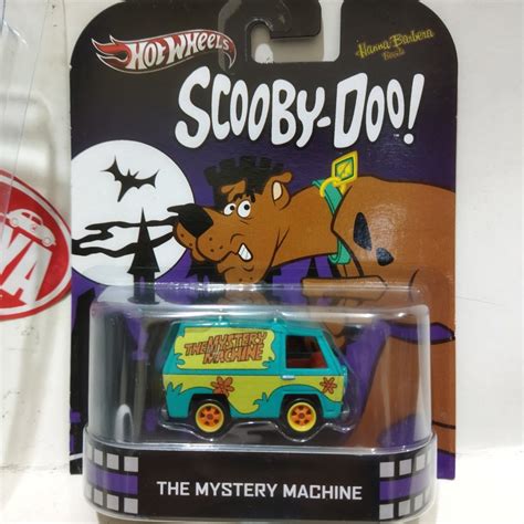 Hot Wheels Retro Nostalgic THE MYSTERY MACHINE Scooby Doo Hanna Barbera Present Rubber Tires