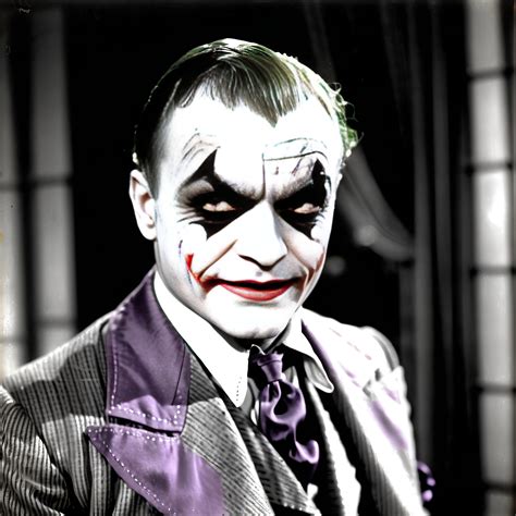 James Cagney As Batmans Enemy The Joker In A S