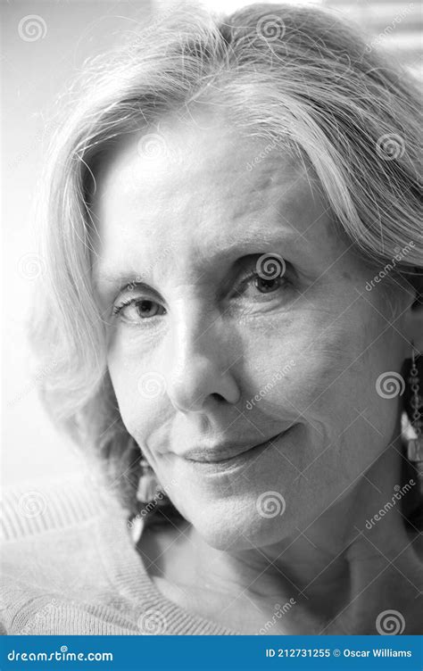 Mature Female Beauty Expressions Stock Image Image Of Blond People