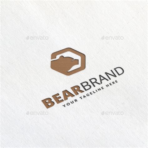 Bear Brand Logo Template, Logo Templates | GraphicRiver