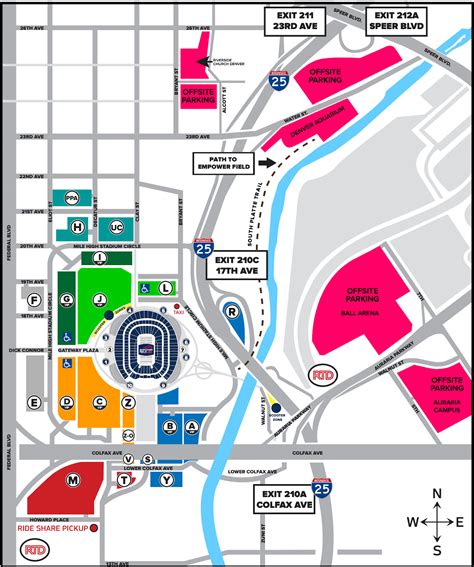 FREE GUIDE Empower Field At Mile High Parking Tips In Denver