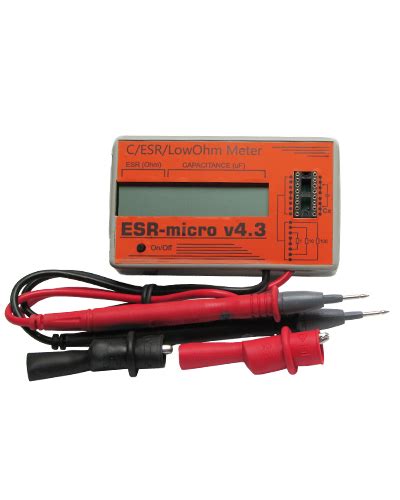 Измеритель емкости конденсаторов esr micro