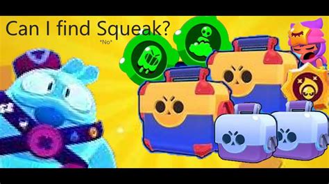 Can I Find Squeak A Fortunate Box Opening Brawl Stars Youtube