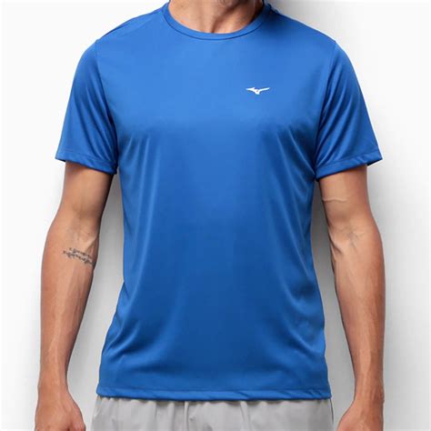 Camiseta Mizuno Energy New Masculina Azul em Promoção Ofertas na