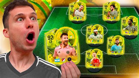 MONTEI UM TIME FULL RADIOACTIVE E JOGUEI A WL EA FC 24 ULTIMATE TEAM