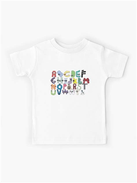 Alphabet Lore Kids T Shirt For Sale By Yupitstrashe Redbubble