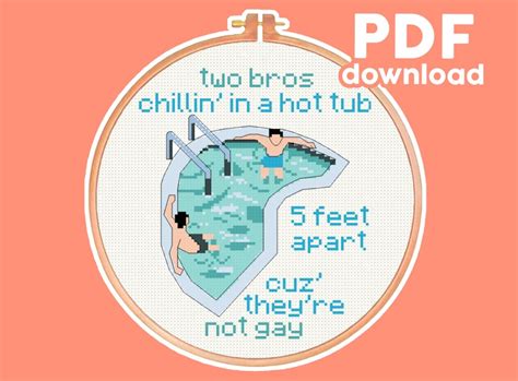 Two Bros Chilling In A Hot Tub Iconic Vine Meme Funny Etsy