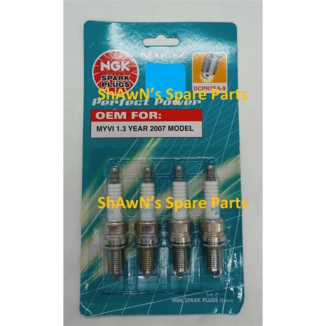 NGK DCPR7EA 9 Spark Plug Perodua Myvi Old Lagi Best Icon 1 3 1 5 2007