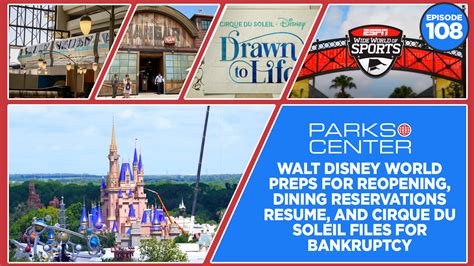 TONIGHT ParksCenter Walt Disney World Preps For Reopening Dining