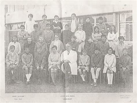 Photo De Classe 5e De 1968 Lycée Jean Perrin Copains Davant