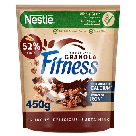 Nestle Fitness Granola Chocolate Cereals 450 g Online at Best Price ...