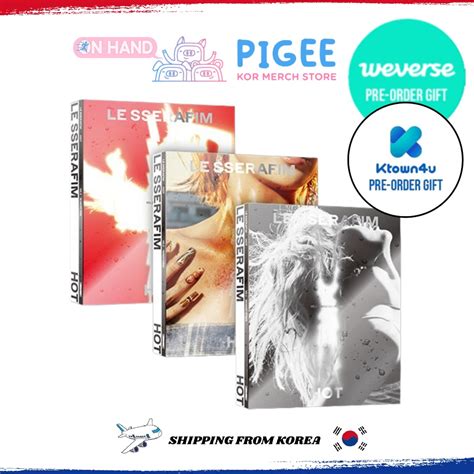 POB LE SSERAFIM HOT TH MINI ALBUM Shopee Việt Nam