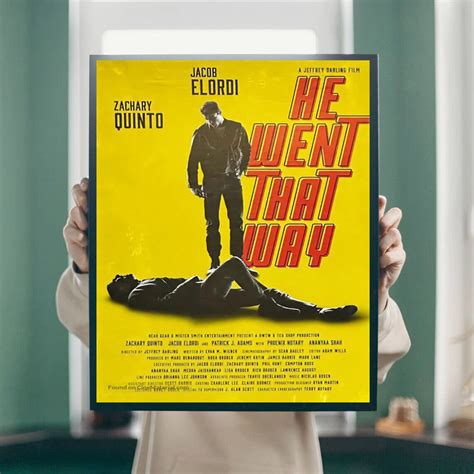 He Went That Way 2024 Movie Poster Etsy