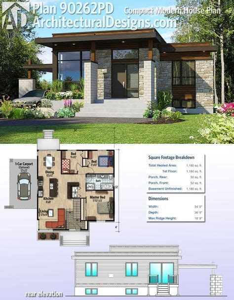 Small Modern House Designs And Floor Plans Plan Contemporary Plans