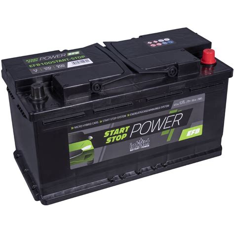 Akumulator IntAct Start Stop Power EFB 12V 100Ah EFB100SS Top Start