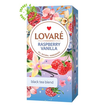 Herbata Lovare Raspberry Vanilla 2gr X 24tor Kraftgroup Pl