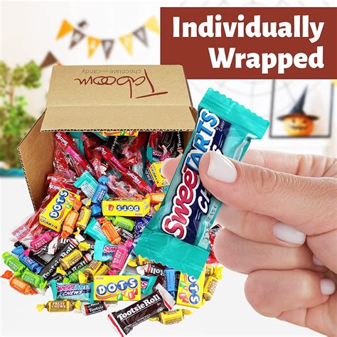 5 LB Bulk Halloween Candy Variety Pack with Tootsie Rolls, Pops, Laffy ...