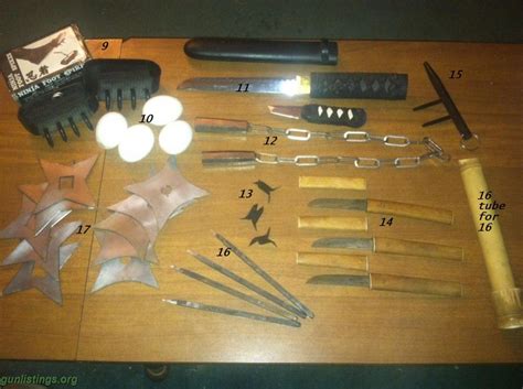 Gunlistings.org - Misc NINJUTSU WEAPONS FOR SALE ...