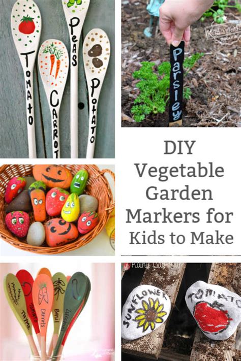 Cute DIY Vegetable Garden Markers to Make