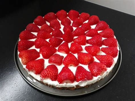 Tarte Aux Fraises Sans Cuisson Au Thermomix Cookomix