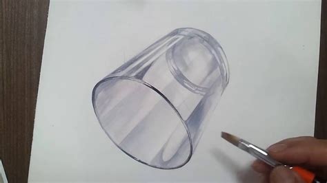 Glass Cup Drawing at PaintingValley.com | Explore collection of Glass ...