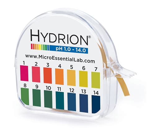 PH Paper Test Strips 1-14, 100/cs - Hydrion – My Medical Supply Company