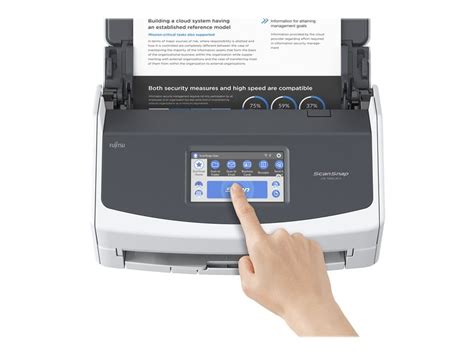 Ricoh Ex Fujitsu Scanners Scansnap Ix Scanner De Documents A