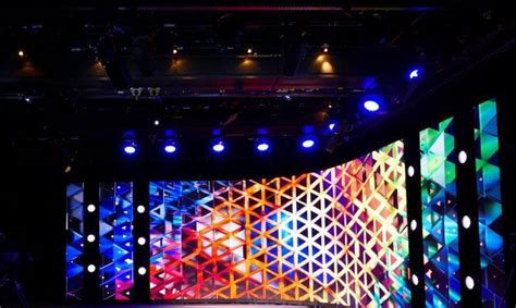 Unilumin S Curved Led Video Wall Stars In The Virtual Studio Of The