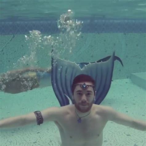 Underwater Barefaced Gay Merman ThisVid