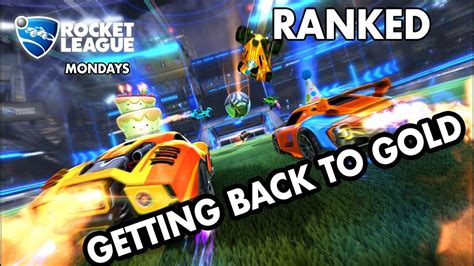 GETTING BACK TO GOLD Ranked Rocket League YouTube