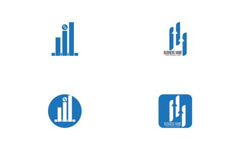 Modelo De Design De Logotipo De Investimento Empresarial Vetor 12