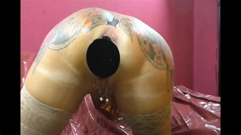 Amateut Mature Anal Butt Plug Squirt